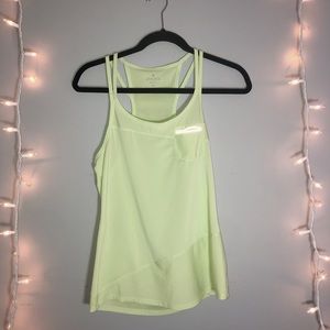 athleta neon workout tank